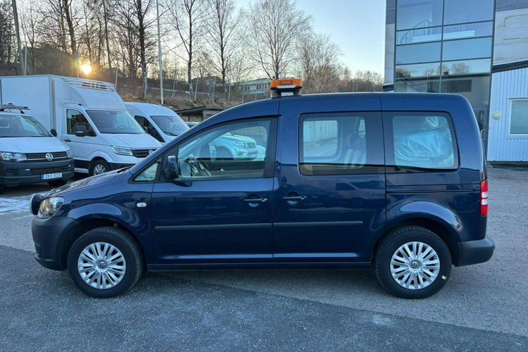 Volkswagen Caddy 2.0 MPI 109 KM 5 osobowy 2014 r cena export zdjęcie 2