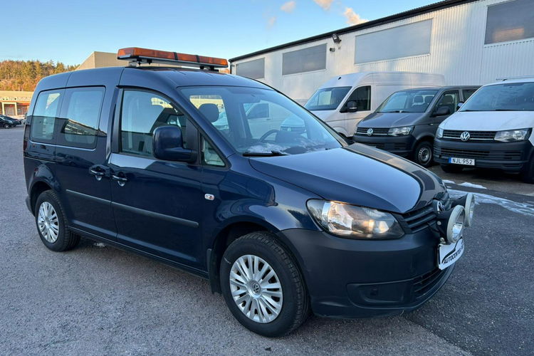 Volkswagen Caddy 2.0 MPI 109 KM 5 osobowy 2014 r cena export zdjęcie 5