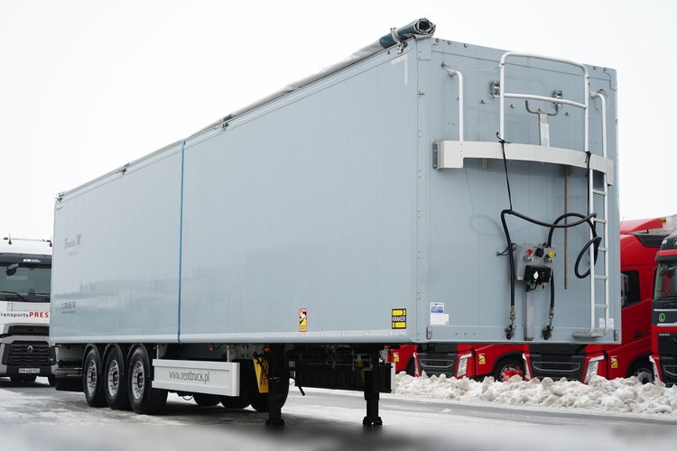 KRAKER / WALKING FLOOR / RUCHOMA PODŁOGA / 90 M3 / OŚ PODNOSZONA / SAF  zdjęcie 9