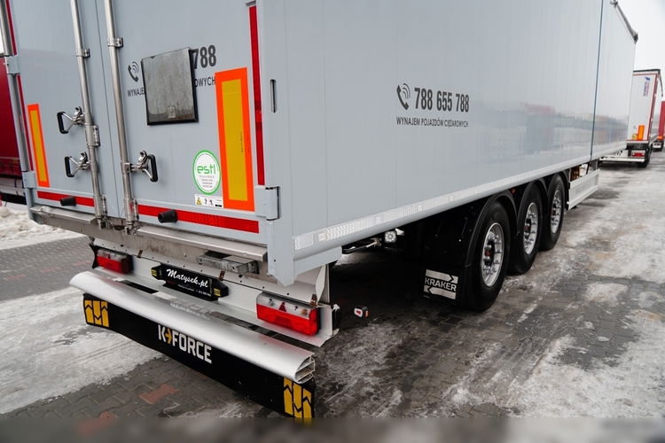 KRAKER / WALKING FLOOR / RUCHOMA PODŁOGA / 90 M3 / OŚ PODNOSZONA / SAF  zdjęcie 15