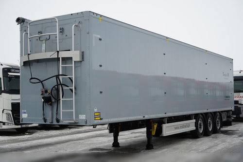 KRAKER / WALKING FLOOR / RUCHOMA PODŁOGA / 90 M3 / OŚ PODNOSZONA / SAF 