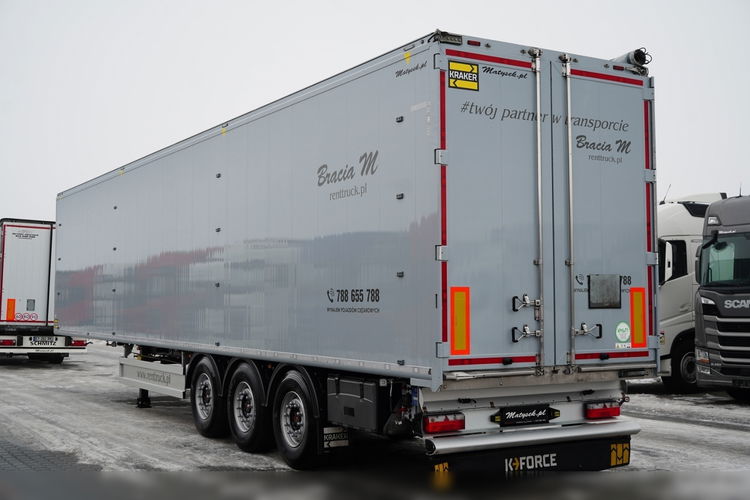 KRAKER / WALKING FLOOR / RUCHOMA PODŁOGA / 90 M3 / OŚ PODNOSZONA / SAF  zdjęcie 5