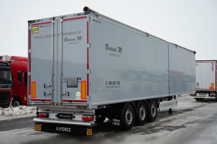 KRAKER / WALKING FLOOR / RUCHOMA PODŁOGA / 90 M3 / OŚ PODNOSZONA / SAF  zdjęcie 6