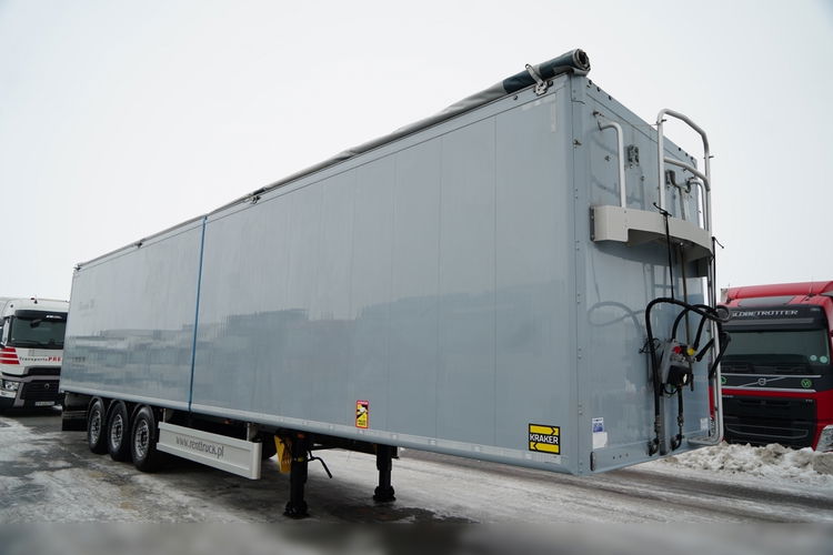 KRAKER / WALKING FLOOR / RUCHOMA PODŁOGA / 90 M3 / OŚ PODNOSZONA / SAF  zdjęcie 8