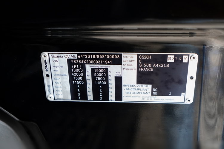 Scania S 500 / MEGA /  RETARDER / KLIMA POSTOJOWA / LOW DECK  zdjęcie 37