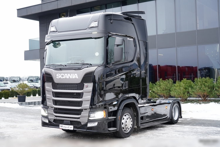 Scania S 500 / MEGA /  RETARDER / KLIMA POSTOJOWA / LOW DECK  zdjęcie 4