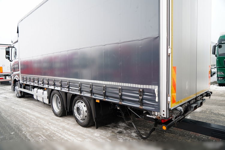 Mercedes -BENZ ACTROS 2545 / ZESTAW TANDEM 120 M3 / STREAM SPACE /  OŚ SKRETNA / WIELTON /  ZAWIESIE NA WÓZEK / zdjęcie 10