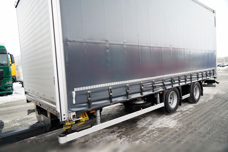 Mercedes -BENZ ACTROS 2545 / ZESTAW TANDEM 120 M3 / STREAM SPACE /  OŚ SKRETNA / WIELTON /  ZAWIESIE NA WÓZEK / zdjęcie 11