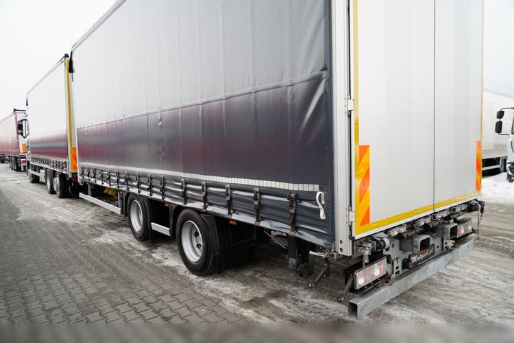 Mercedes -BENZ ACTROS 2545 / ZESTAW TANDEM 120 M3 / STREAM SPACE /  OŚ SKRETNA / WIELTON /  ZAWIESIE NA WÓZEK / zdjęcie 13