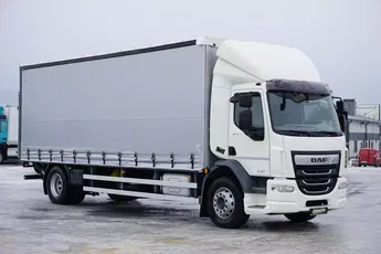 DAF / LF / 290 / E 6 / FIRANKA + WINDA / ŁAD. 9 970 KG / 19 PALET