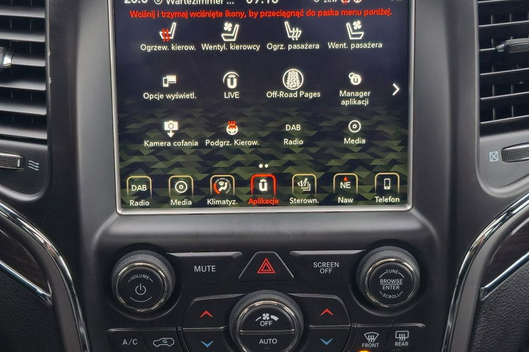 Grand Cherokee Jeep Grand Cherokee IV 3.0 CRD Overland Summit EU6 zdjęcie 39