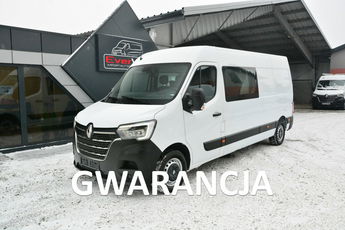 Renault Master max master 7 osobowy L3H2 brygadówka 14tys. km doka servis