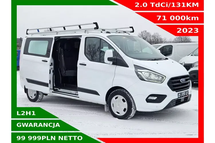 Ford transit-custom L2H1 99999zł NETTO Brygadówka 6 osób 2.0TdCi/131KM zdjęcie 1