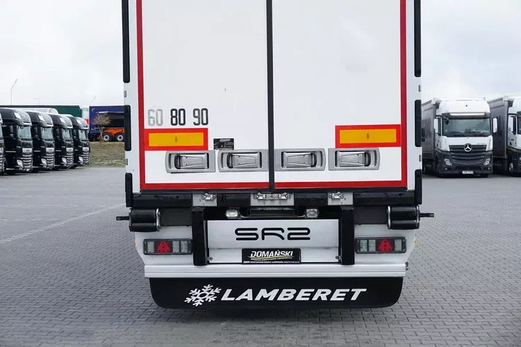 Lamberet / CHŁODNIA / CARRIER 1950 / MULTITEMPERATURA / OŚ PODNOSZONA zdjęcie 20