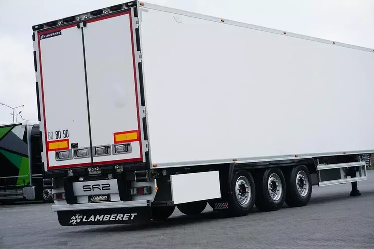 Lamberet / CHŁODNIA / CARRIER 1950 / MULTITEMPERATURA / OŚ PODNOSZONA zdjęcie 22