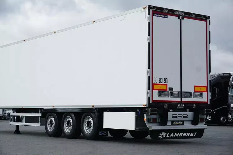 Lamberet / CHŁODNIA / CARRIER 1950 / MULTITEMPERATURA / OŚ PODNOSZONA zdjęcie 24