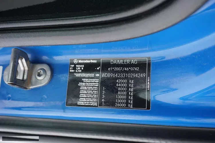 Mercedes AROCS / 4145 / E 6 / WYWROTKA / 8 X 8 zdjęcie 11