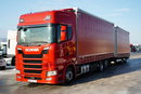 Scania S 460 / ZESTAW TANDEM / FIRANKA / 120 M3 / KRONE  / 2023 ROK / DACH PODNOSZONY / OŚ PODNOSZONA / SKRĘTNA  zdjęcie 3