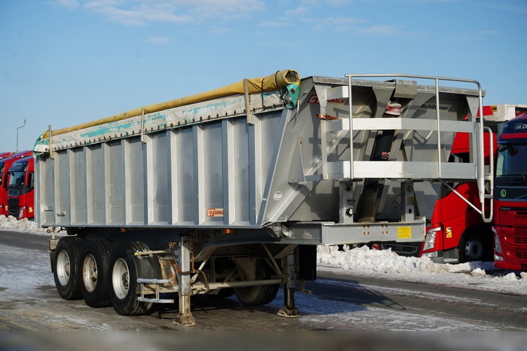 BENALU WYWROTKA / 23 m3 / ALUMINIOWA / OŚ PODNOSZONA / WAGA: 5 200 KG / zdjęcie 2