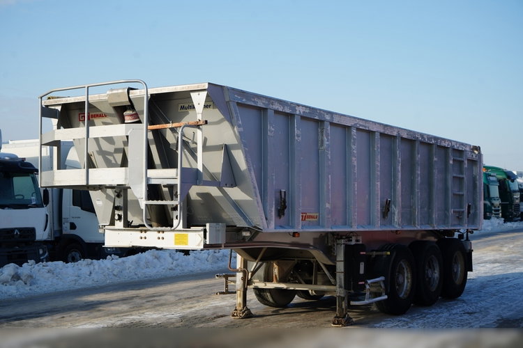 BENALU WYWROTKA / 23 m3 / ALUMINIOWA / OŚ PODNOSZONA / WAGA: 5 200 KG / zdjęcie 3