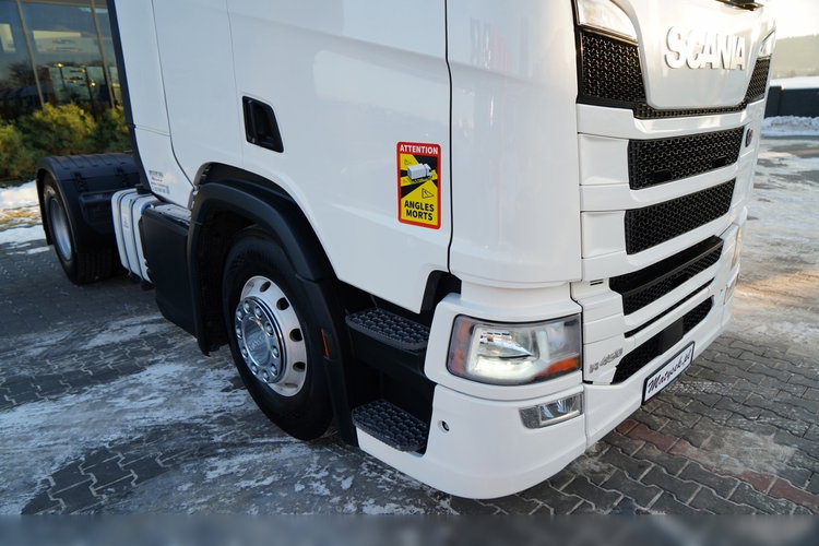 Scania R 450 / RETARDER / HYDRAULIKA / KLIMATYZACJA POSTOJOWA / OPONY 100%  zdjęcie 10