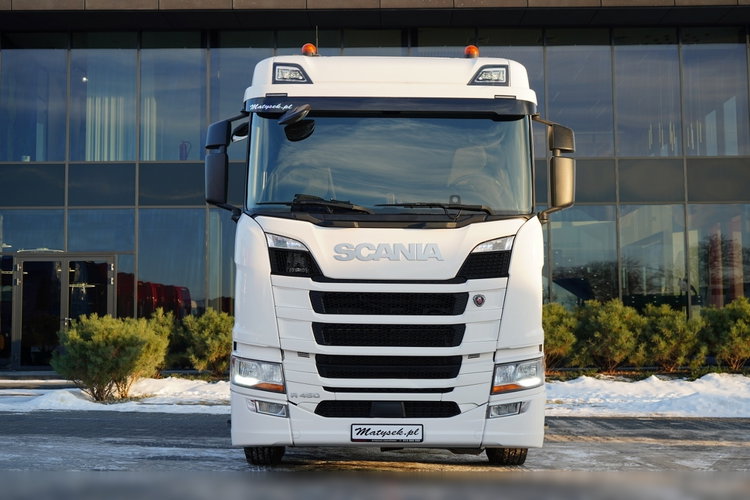 Scania R 450 / RETARDER / HYDRAULIKA / KLIMATYZACJA POSTOJOWA / OPONY 100%  zdjęcie 3