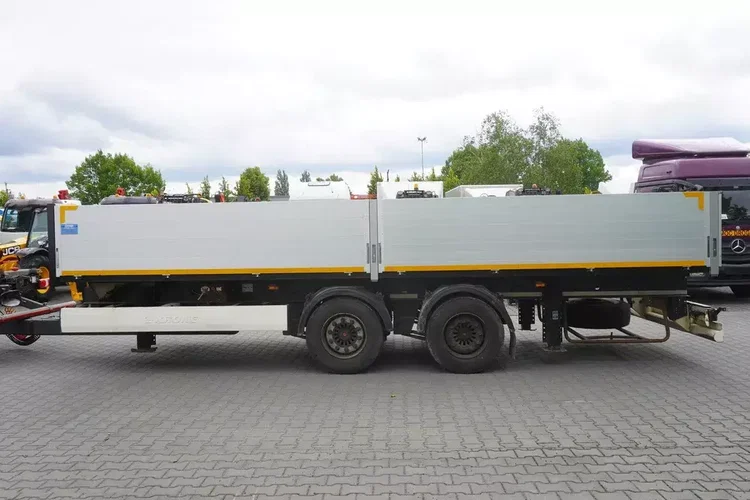 Krone Przyczepa budowlana / Burtowa 18 palet / NOWA ZABUDOWA / 2 szt zdjęcie 5