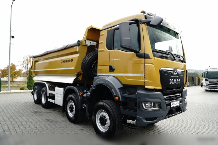 MAN TGS 41.480 / 8X6 / WYWROTKA / S1 - TYLNOZSYP / AUTOMAT / FABRYCZNIE NOWY / DOSTĘPNY OD RĘKI / BOGATE WYPOSAŻENIE / ZŁOTY METALIK / zdjęcie 15
