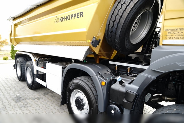 MAN TGS 41.480 / 8X6 / WYWROTKA / S1 - TYLNOZSYP / AUTOMAT / FABRYCZNIE NOWY / DOSTĘPNY OD RĘKI / BOGATE WYPOSAŻENIE / ZŁOTY METALIK / zdjęcie 24