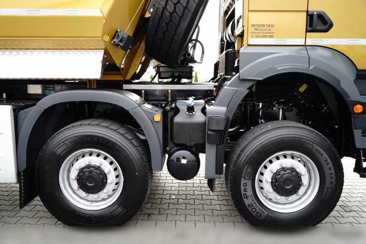 MAN TGS 41.480 / 8X6 / WYWROTKA / S1 - TYLNOZSYP / AUTOMAT / FABRYCZNIE NOWY / DOSTĘPNY OD RĘKI / BOGATE WYPOSAŻENIE / ZŁOTY METALIK / zdjęcie 28