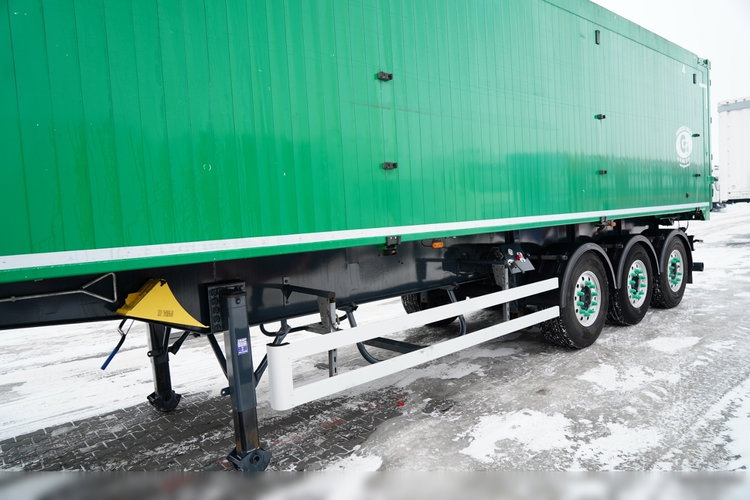 GRAS / WYWROTKA / 58 M3 / ALUMINIOWA / PODŁOGA 10 MM / OŚ PODNOSZONA / ALUFELGI zdjęcie 10