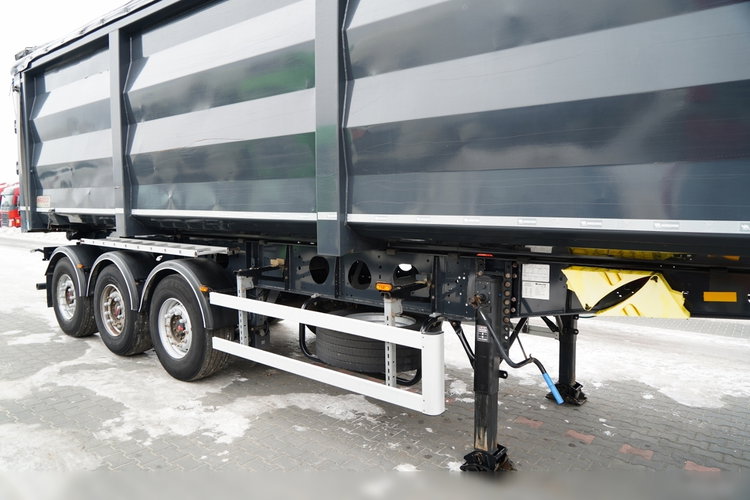 Wielton / WYWROTKA / 51 M3 / STALOWA / HARDOX /  OŚ PODNOSZONA / OSIE SAF  zdjęcie 9