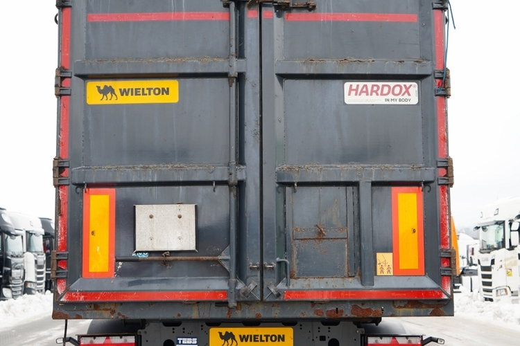 Wielton / WYWROTKA / 51 M3 / STALOWA / HARDOX /  OŚ PODNOSZONA / OSIE SAF  zdjęcie 12