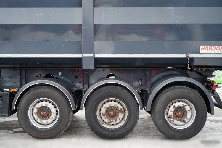 Wielton / WYWROTKA / 51 M3 / STALOWA / HARDOX /  OŚ PODNOSZONA / OSIE SAF  zdjęcie 18