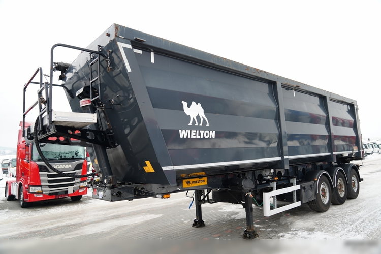 Wielton / WYWROTKA / 51 M3 / STALOWA / HARDOX /  OŚ PODNOSZONA / OSIE SAF  zdjęcie 2