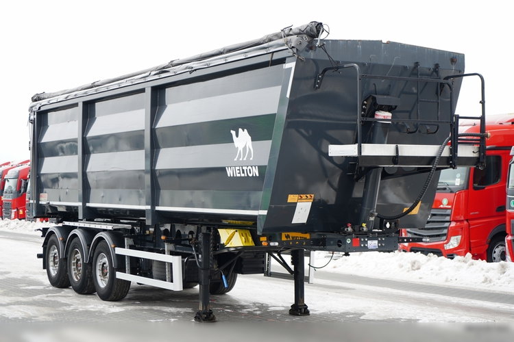 Wielton / WYWROTKA / 51 M3 / STALOWA / HARDOX /  OŚ PODNOSZONA / OSIE SAF  zdjęcie 8