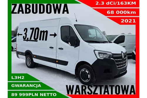 Renault Master L3H2 bliźniak 89999zł NETTO 2.3dCi/163KM
