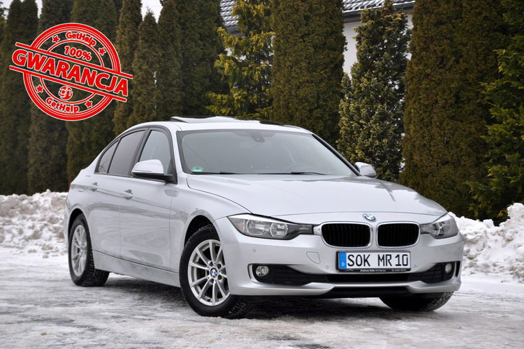 BMW 320 2.0d(184KM) Duża Navi Automat Szyberdach 2xParktr I Wł Welur Alu16"ASO zdjęcie 1
