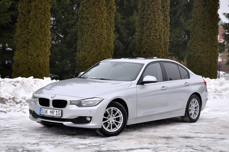 BMW 320 2.0d(184KM) Duża Navi Automat Szyberdach 2xParktr I Wł Welur Alu16"ASO zdjęcie 10
