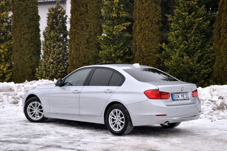 BMW 320 2.0d(184KM) Duża Navi Automat Szyberdach 2xParktr I Wł Welur Alu16"ASO zdjęcie 13