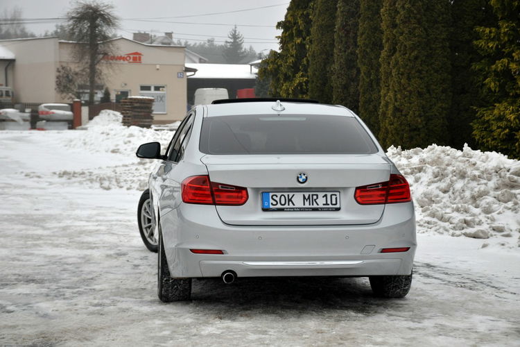 BMW 320 2.0d(184KM) Duża Navi Automat Szyberdach 2xParktr I Wł Welur Alu16"ASO zdjęcie 15