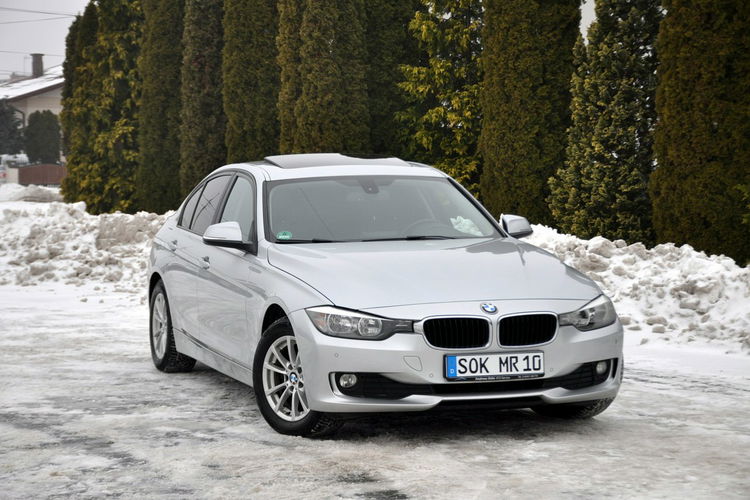 BMW 320 2.0d(184KM) Duża Navi Automat Szyberdach 2xParktr I Wł Welur Alu16"ASO zdjęcie 2