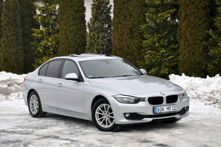 BMW 320 2.0d(184KM) Duża Navi Automat Szyberdach 2xParktr I Wł Welur Alu16"ASO zdjęcie 3