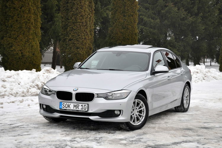 BMW 320 2.0d(184KM) Duża Navi Automat Szyberdach 2xParktr I Wł Welur Alu16"ASO zdjęcie 9