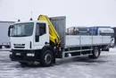 Iveco EUROCARGO / 180E30 / SKRZYNIOWY + HDS + WINDA / HYVA 911 / ROTATOR / PILOT zdjęcie 25