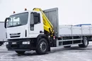 Iveco EUROCARGO / 180E30 / SKRZYNIOWY + HDS + WINDA / HYVA 911 / ROTATOR / PILOT zdjęcie 27