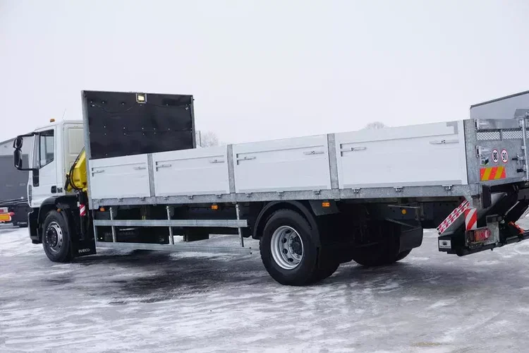 Iveco EUROCARGO / 180E30 / SKRZYNIOWY + HDS + WINDA / HYVA 911 / ROTATOR / PILOT zdjęcie 36