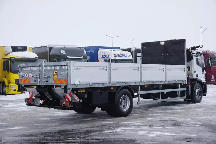 Iveco EUROCARGO / 180E30 / SKRZYNIOWY + HDS + WINDA / HYVA 911 / ROTATOR / PILOT zdjęcie 5