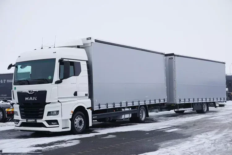 MAN TGX / 18.470 / E 6 / GM / ZESTAW PRZEJAZDOWY 120 M3 / ŁAD. 14 815 KG / RETARDER zdjęcie 1
