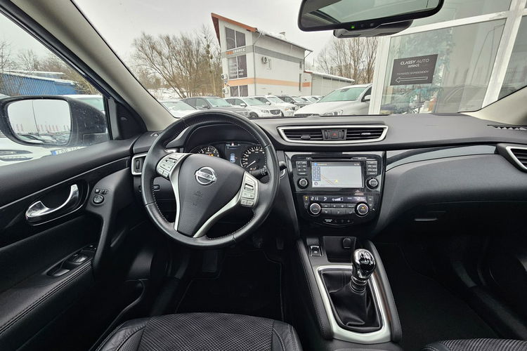 Nissan Qashqai Panorama, kamera 360, grzane fotele.2 kpl alu, nawigacja, skóra zdjęcie 16